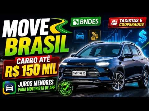 Governo Lança Financiamento Para Motorista de App: Juros Abaixo de 1% ao Mês