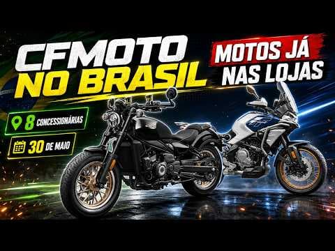 Novas motos CFMoto no Brasil: Ibex 450, CL-C 450 e Ibex 700 confirmadas