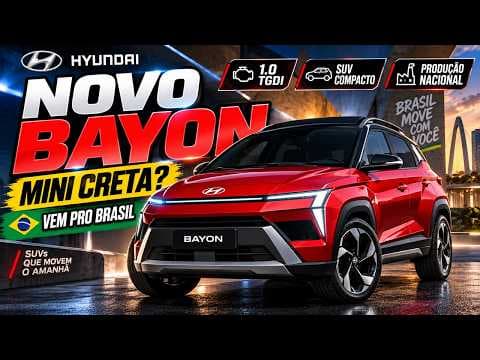 Hyundai Bayon: novo SUV será feito no Brasil para enfrentar Pulse, Tera e Avenger
