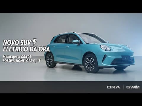 Novo SUV elétrico da ORA aparece na China com 204 cv e opção de LiDAR