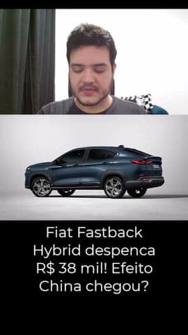 Fastback Hybrid fica R$ 38 mil mais barato e surpreende no Brasil #fiat #fastback #carro