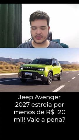 Jeep Avenger é LANÇADO no Brasil! Preço, versões e equipamentos #jeep #avenger #jeepavenger