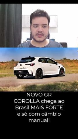 Toyota GR Corolla 2027 ganha MAIS TORQUE e chega renovado ao Brasil #toyota #grcorolla2027 #corolla