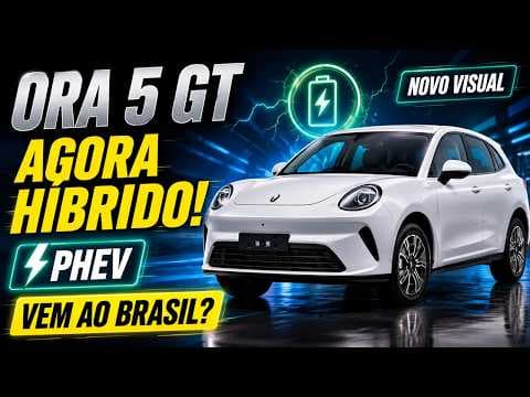 Novo Ora 5 GT cresce 22 cm, ganha motor híbrido e pode chegar ao Brasil