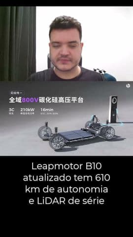 Novo Leapmotor B10 estreia arquitetura de 800 V e até 248 cv #leapmotorb10 #leapmotor #b10