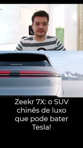 Zeekr 7X chega ao Brasil! SUV elétrico de 645 cv custa R$ 448 mil #zeekr #zeekr7x #carroseletricos