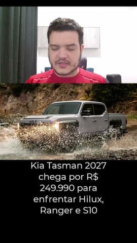 Nova Kia Tasman estreia no Brasil: 210 cv, 4x4 e preço de R$ 249.990 #kiatasman #kia #tasman