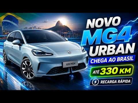 MG4 Urban vem aí! Novo elétrico mira BYD Dolphin e Geely EX2 no Brasil