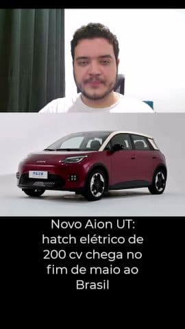 GAC Aion UT chega ao Brasil para enfrentar BYD Dolphin e Geely EX2 #gac #aionut #carroelétrico