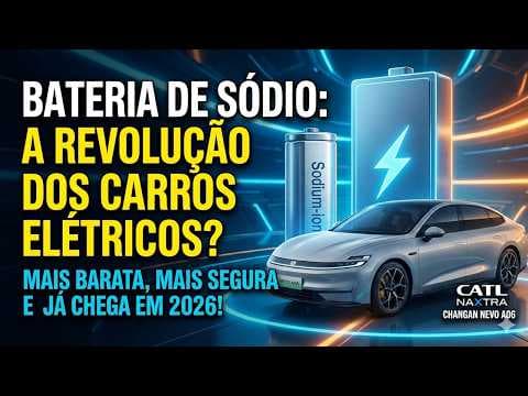 Primeiro carro elétrico com bateria de sódio começa a ser produzido