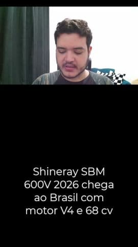 Shineray SBM 600V 2026 chega ao Brasil com motor V4 e 68 cv #shineray #sbm600v #sbm #moto