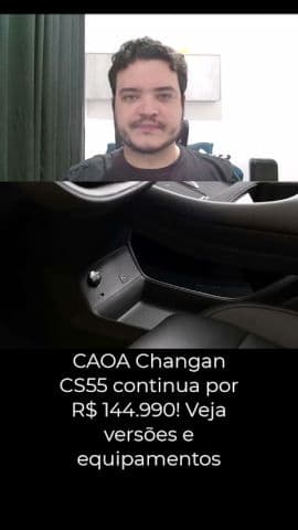 CS55 faz 3.000 pedidos em 3 dias e CAOA Changan mantém preço #cs55 #caoachangan #carro