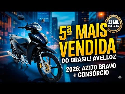 Avelloz cresce no Brasil: 33 mil motos vendidas e novos lançamentos