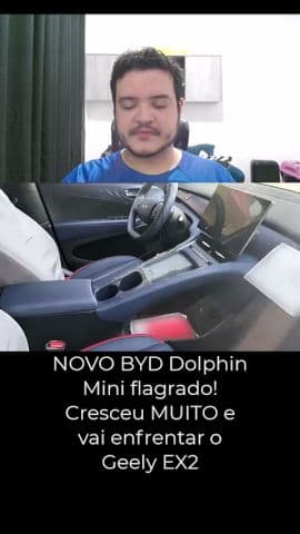 Novo BYD Dolphin Mini está GIGANTE! Veja o que muda na próxima geração #dolphinmini #byd #carro