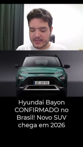 Hyundai Bayon CONFIRMADO no Brasil! Novo SUV chega em 2026 #hyundai #bayon #hyundaibayon