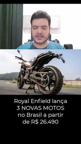 Royal Enfield lança 3 NOVAS MOTOS no Brasil a partir de R$ 26.490 #royalenfield #classic #himalayan