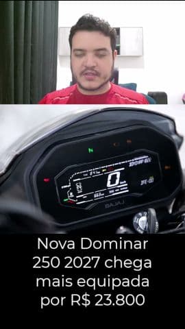 Bajaj Dominar 250 2027 ganha controle de tração e fica mais tecnológica #bajaj #dominar250