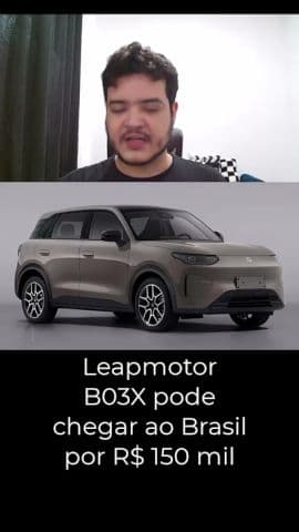 Leapmotor prepara elétrico mais barato para disputar mercado brasileiro #leapmotor #leapmotorb03x