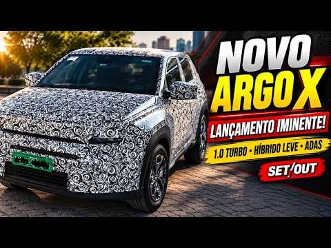 Fiat Argo X está chegando! Novo rival de Polo, Onix e HB20 terá ADAS