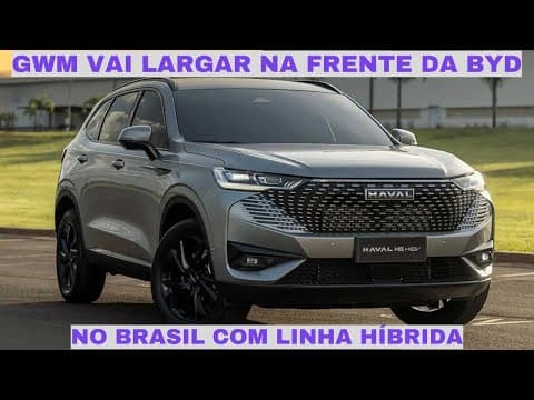 GWM vai produzir híbridos no Brasil antes da BYD! Veja quais modelos chegam em 2025