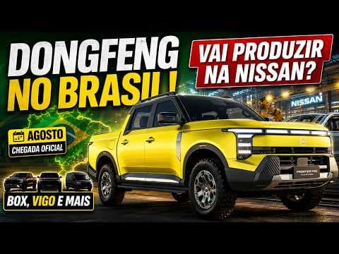 Nova marca chinesa no Brasil: Dongfeng estreia com elétricos e mira produção local