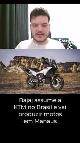 Bajaj confirma nova fase da KTM no Brasil com produção nacional #bajaj #ktm #ktm390