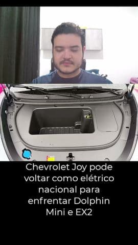 Novo Chevrolet Joy elétrico pode ser produzido no Brasil e custar perto de R$ 120 mil #chevrolet
