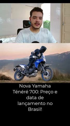 Nova Yamaha Ténéré 700: Preço e data de lançamento no Brasil! #yamaha #tenere700 #yamaha2026
