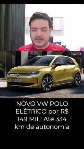 Volkswagen lança Polo elétrico mais barato! ID. Polo custa 24.900 euros #volkswagen #polo #idpolo