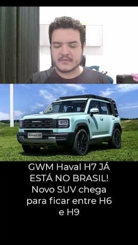 Novo Haval H7 desembarca no Brasil e lançamento está MUITO próximo #havalh7 #gwm #gmwhavalh7