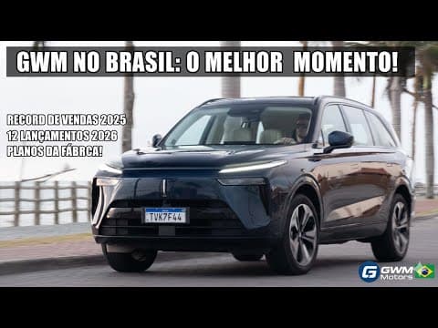 GWM confirma 12 lançamentos no Brasil e bate recorde histórico