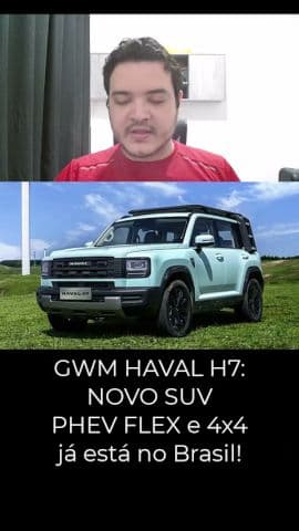HAVAL H7 PODE TER ATÉ 435 CV! Novo SUV da GWM entra em pré-venda no Brasil #havalh7 #gwmhaval