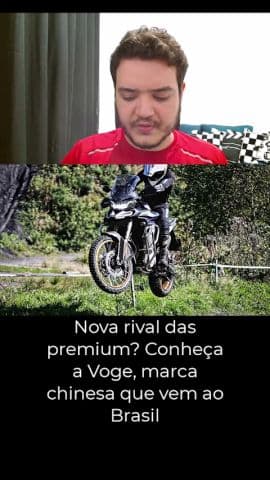Voge chega ao Brasil em 2026: marca premium chinesa vai produzir aqui #moto #voge #voge2026