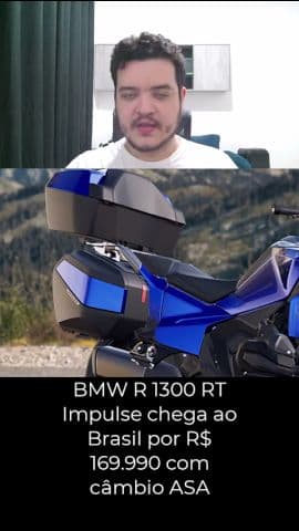 Nova BMW R 1300 RT Impulse tem 145 cv e troca marchas automaticamente #bmw #r1300rt #moto