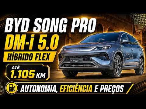 BYD DM-i 5.0 Flex estreia no Brasil: como funciona o novo sistema híbrido