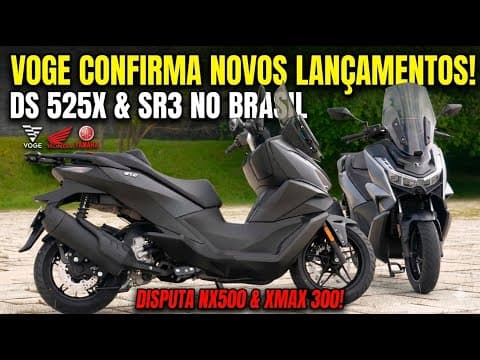 Voge chega forte ao Brasil com novas motos para enfrentar Honda e Yamaha