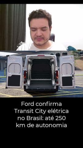Ford Transit City 2026: van elétrica mira logística e frotistas no Brasil #ford #transit