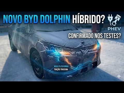 Novo BYD Dolphin híbrido pode chegar e mudar tudo no mercado
