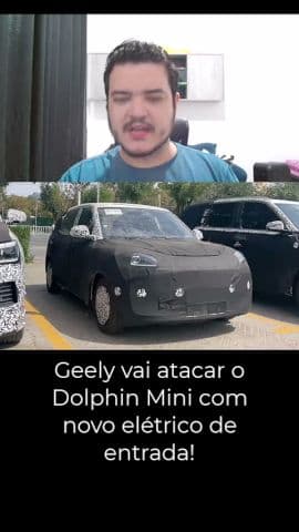 Geely vai atacar o Dolphin Mini com novo elétrico de entrada! #geely #dolphinmini #ex2 #geelyex2