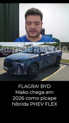 BYD Mako: nova picape de R$ 220 mil quer enfrentar Toro e Rampage #byd #mako #bydmako #picape