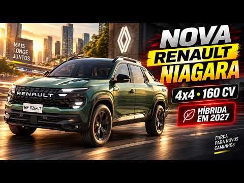 Renault Niagara chega para enfrentar Toro e Rampage com 4x4 e muita tecnologia