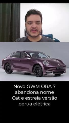 Novo GWM ORA 7 abandona nome Cat e estreia versão perua elétrica #gwm #ora7 #carroelétrico