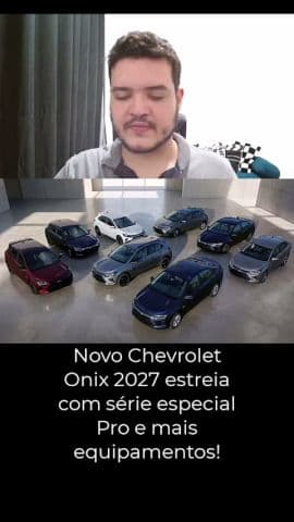 Chevrolet Onix 2027 muda, ganha câmera de ré e edição limitada Pro #chevrolet #onix2027 #onixplus