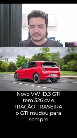 Volkswagen cria o GTI MAIS POTENTE da história! Conheça o novo ID.3 GTI #volkswagen #id3 #carro