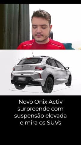 Novo Chevrolet Onix Activ chega com suspensão elevada e visual aventureiro #chevrolet #onixactiv