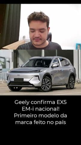Geely EX5 EM-i: o SUV híbrido plug-in que será produzido no Brasil! Veja tudo #geely #ex5 #ex5emi