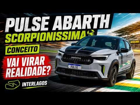 Pulse Abarth Scorpionissima aparece no Brasil e pode virar realidade!