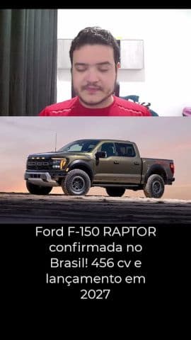 NOVA F-150 RAPTOR NO BRASIL: V6 biturbo, 4x4 e cerca de 456 cv! #ford #f150raptor #fordf150
