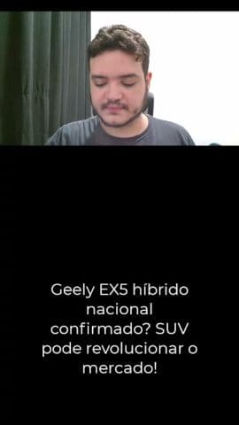 Geely EX5 híbrido chega ao Brasil em 2026 e pode superar BYD e Haval! #geely #ex5hibrido #geelyex5