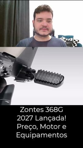 Zontes 368G 2027 Chega ao Brasil com Motor de 39 cv! #zontes #scooter #moto #zontes368g